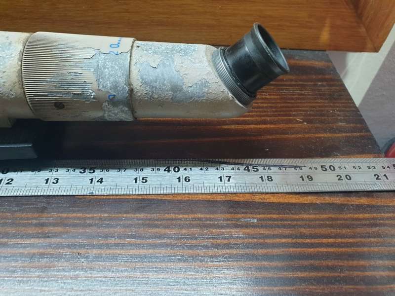 Vintage WW2 Carton 12*12-50  Artillary spotting scope with tripod