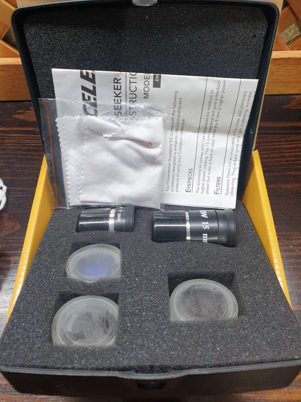 Celestron Powerseeker Accessory Kit- Display unit.