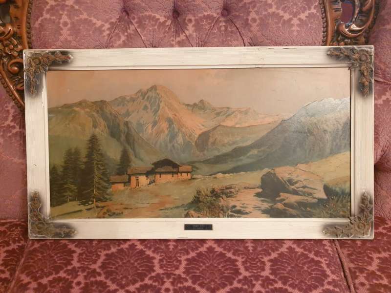 FABBRI VINTAGE PAINTING IN FRAME