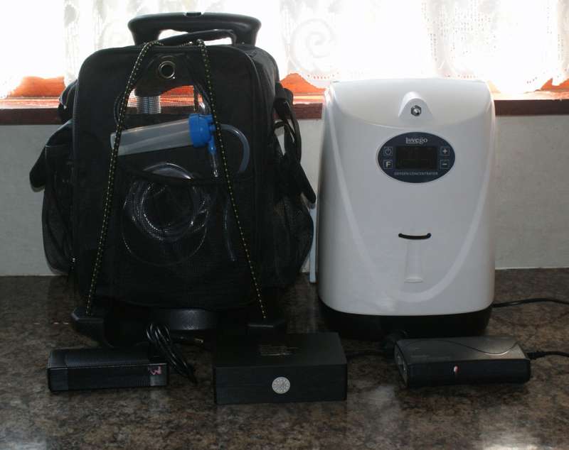 Lovego Lg102 Portable Oxygen Concentrator (4.5 Litre)        AS NEW  ONLY USED FOR A FEW HOURS.
