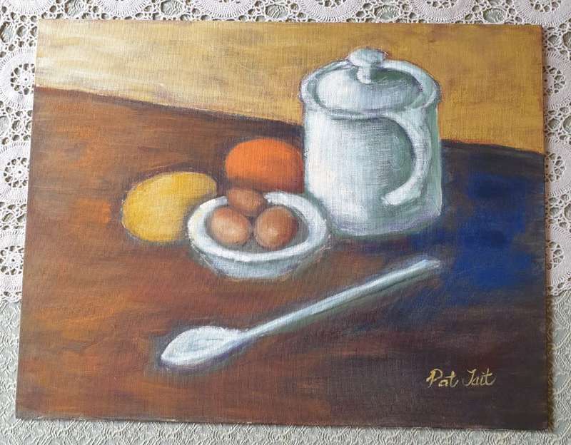 PAINTING | DECOR | PAINTING ON CANVAS AND CARDBOARD BACKING |