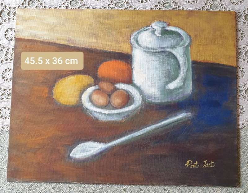 PAINTING | DECOR | PAINTING ON CANVAS AND CARDBOARD BACKING |