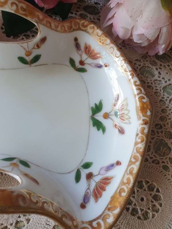 Hand painted Nippon china bowl or candy dish