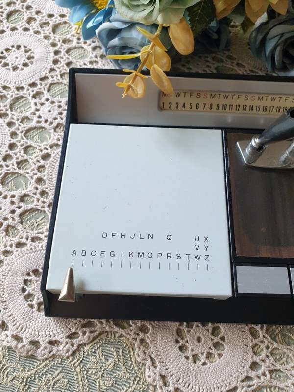 Vintage MCM Carl New Modern Desk Set | Made in Japan | 26 x 15 x 4 cm High |