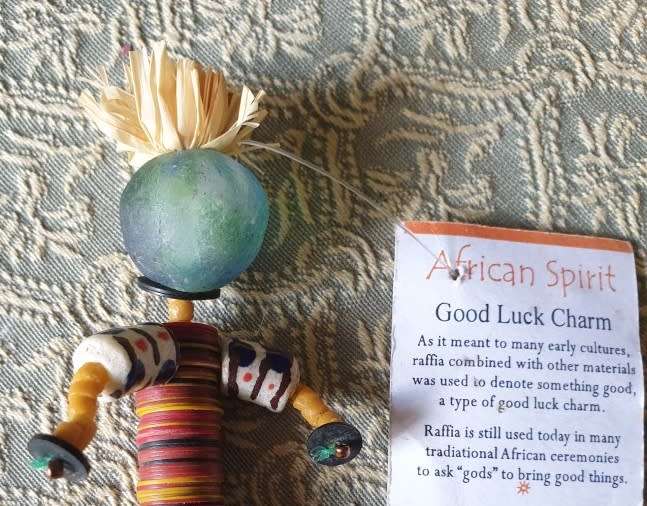 GOOD LUCK AFRICAN CHARM | MADE IN GHANA |
