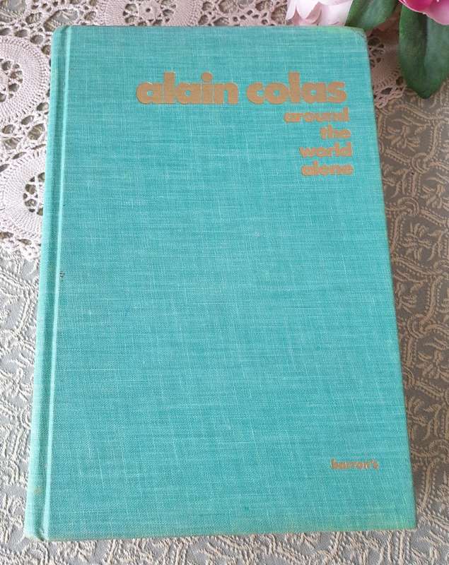 Alain Colas around the world alone book - Decor piece
