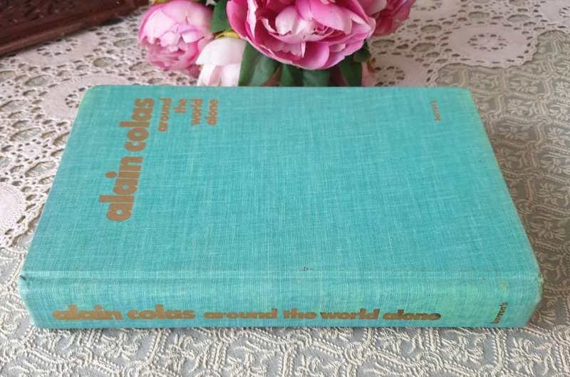 Alain Colas around the world alone book - Decor piece