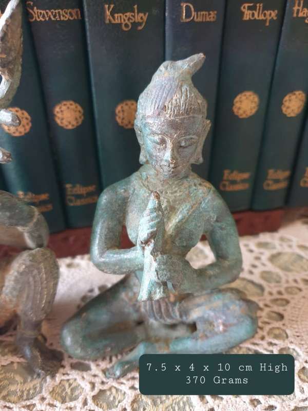 VINTAGE Bronze Statues |  Lovely Detail | RARE FIND |