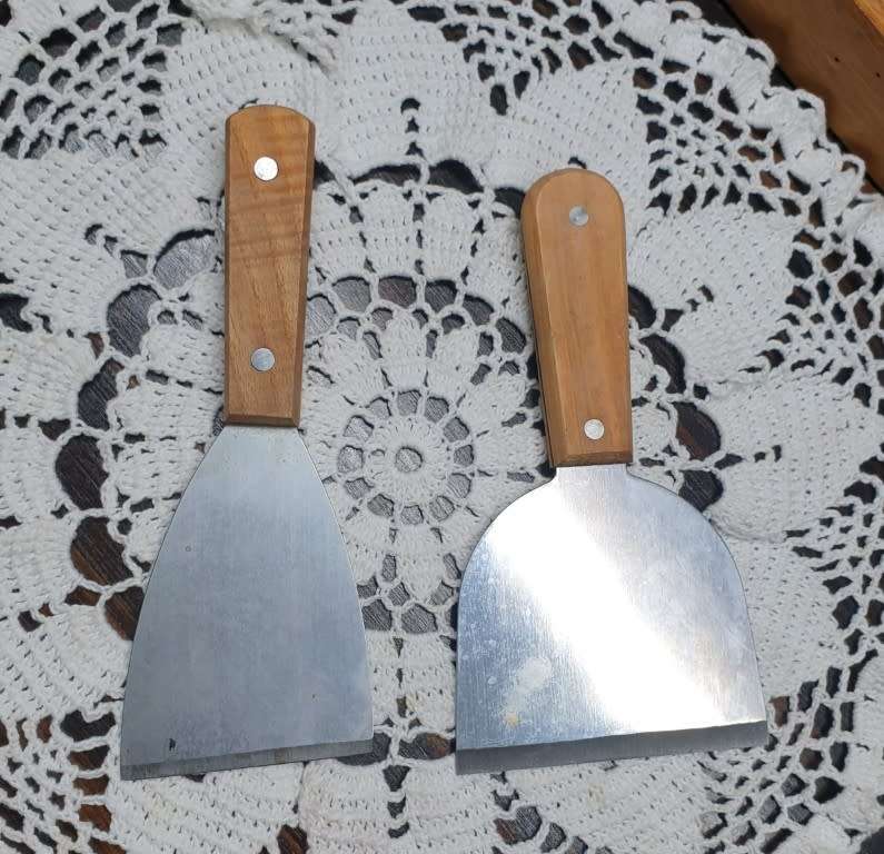 2PCS Stainless Steel Ice Cream Spatulas