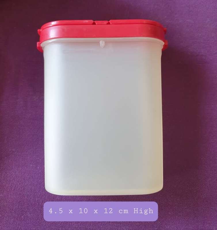 Vintage Tupperware Spice Rack Wall Hanging Modular Mates 4 containers