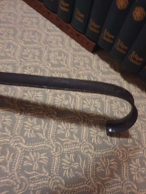 VINTAGE ENAMEL SOUP LADLE