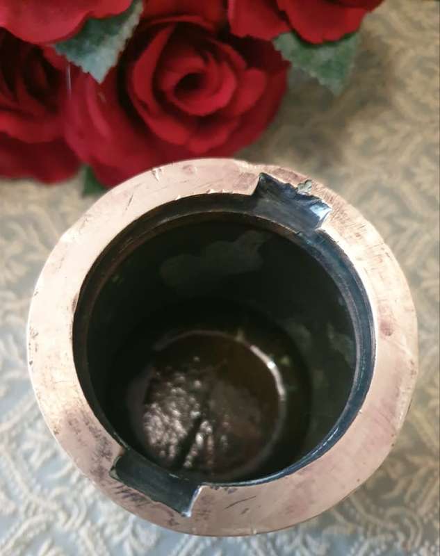 SOLID BRASS | ASHTRAY ? |