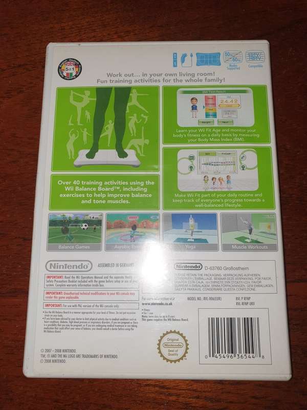 Wii Fit game