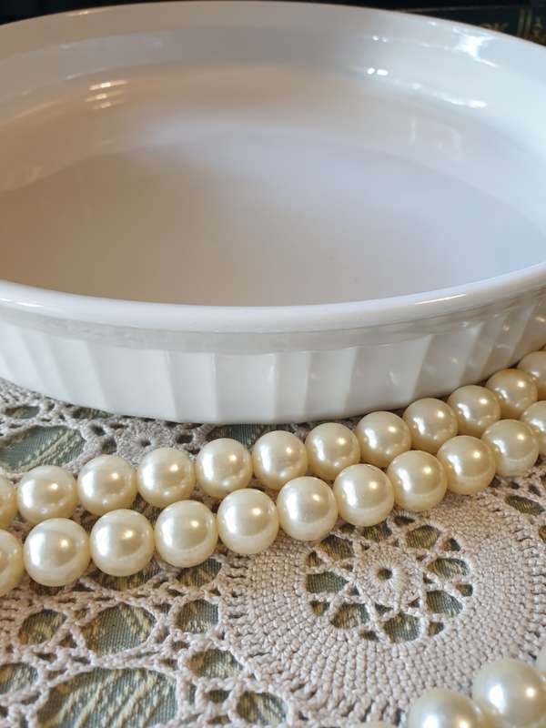 CORNING WARE OVEN BOWL | PIE BOWL |