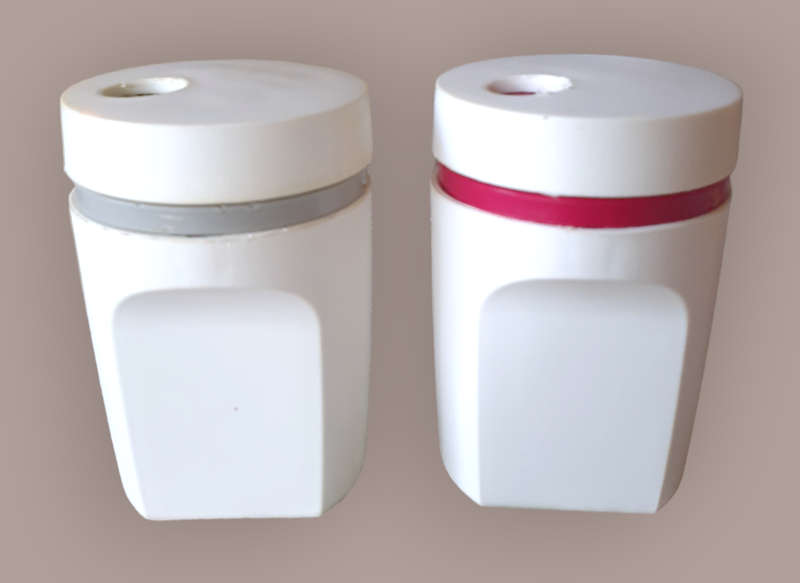 TUPPERWARE |  1980`S  | SALT AND PEPPER SET | VINTAGE |