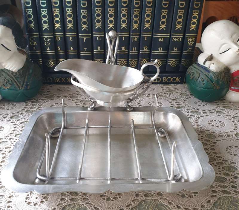 Asparagus Tray and Server | Vintage | EPNS | Made in England
