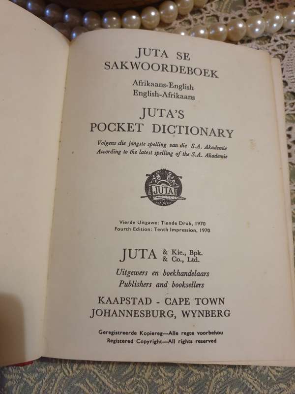 Juta se Sakwoordeboek