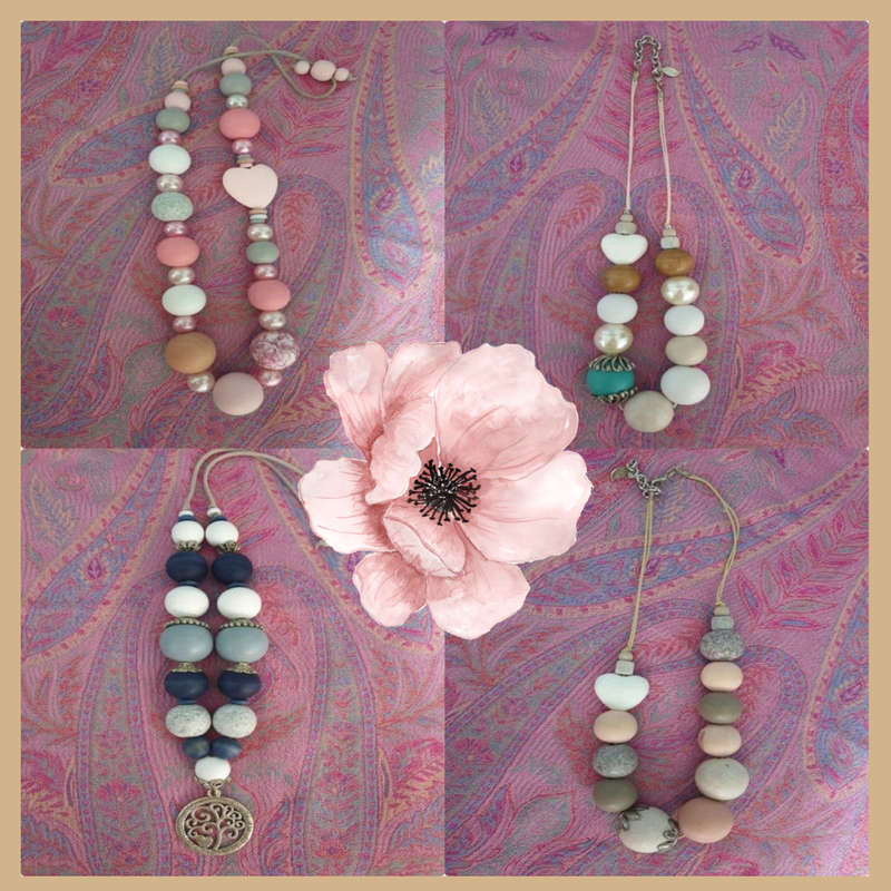 Large Wooden Bead Necklaces 4