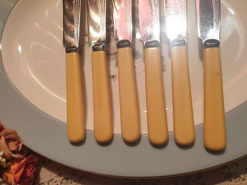 CHROME PLATED FISH KNIVES