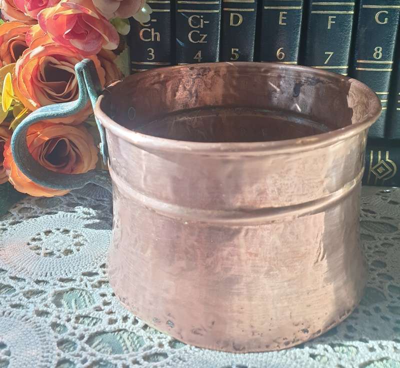 VINTAGE COPPER CUP | LARGE | DECOR |
