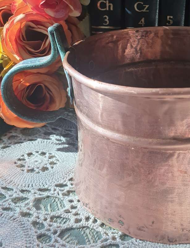 VINTAGE COPPER CUP | LARGE | DECOR |