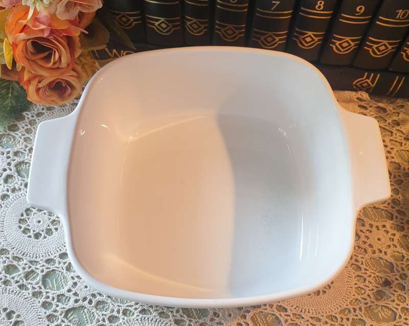 CORNING WARE BOWL | SILK & ROSES | USA |
