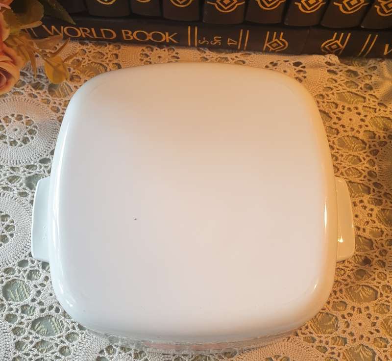 CORNING WARE BOWL | SILK & ROSES | USA |