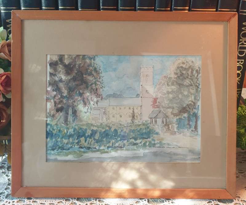 WATER COLOR IN FRAME