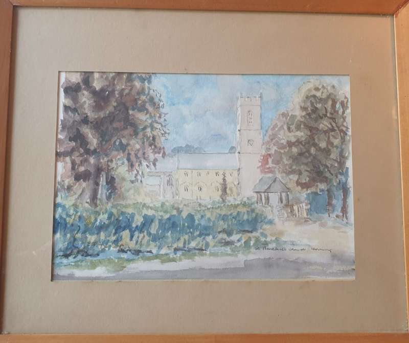 WATER COLOR IN FRAME
