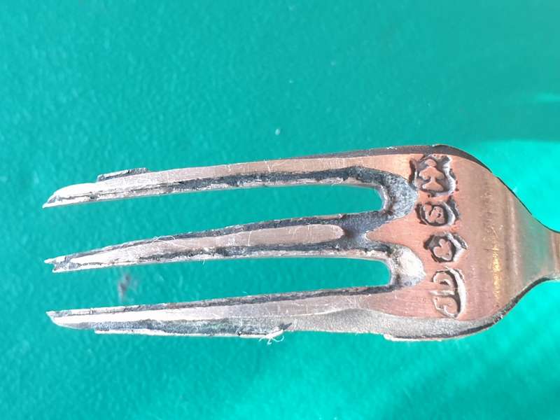 TWO UTENSILS | SILVER PLATED | SILVER HALLMARK | LOOK AT ALL THE PHOTOS | VINTAGE |