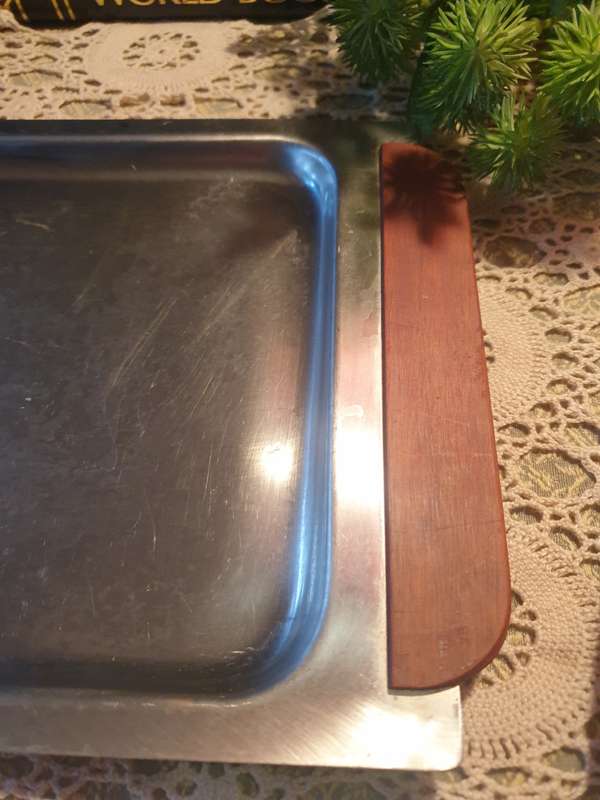 Stainless Steel Serving Tray | Vintage |