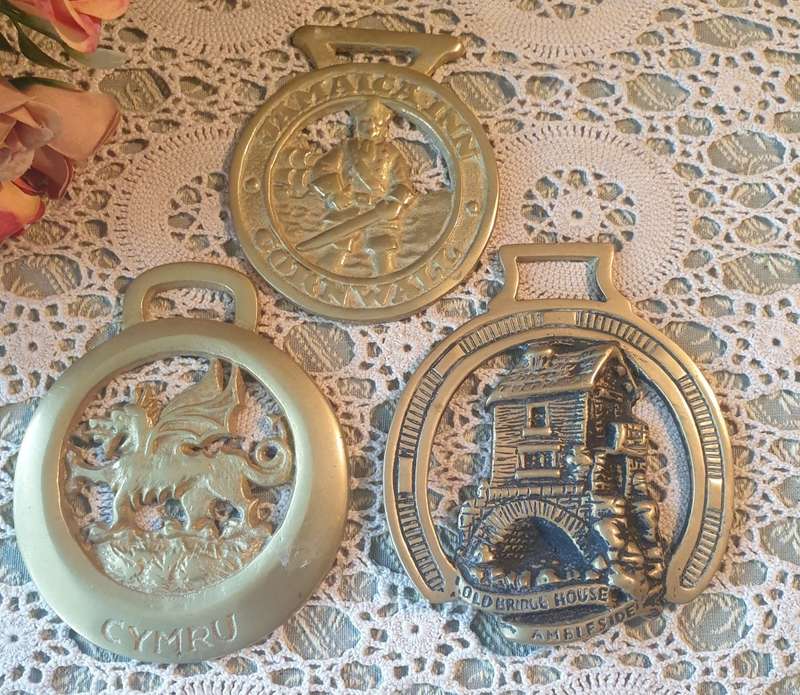 Collectible Horse Ornaments SET OF 3