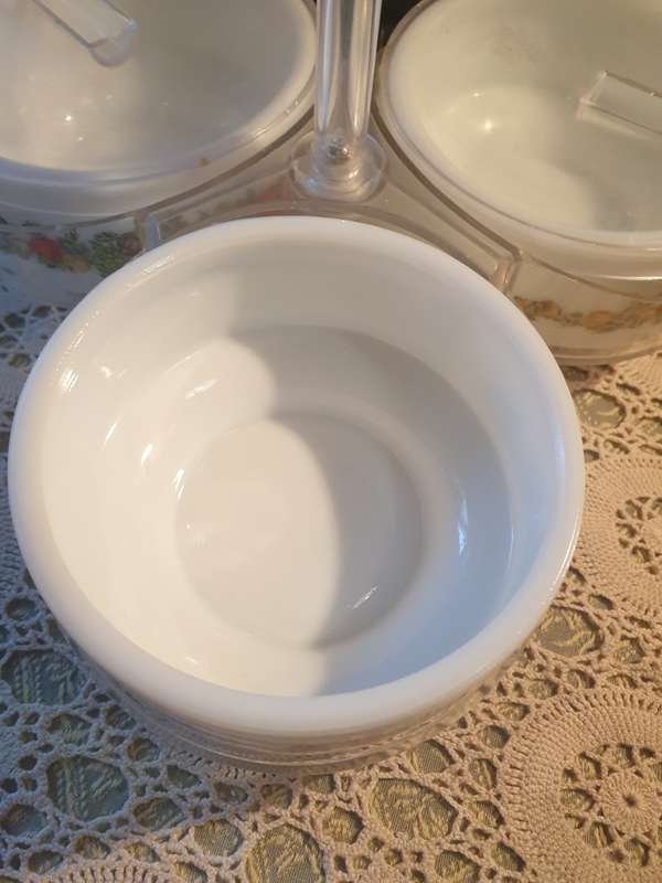 Vintage Gemco Le Serveur Corningware Spice Of Life Condiment Lazy Susan