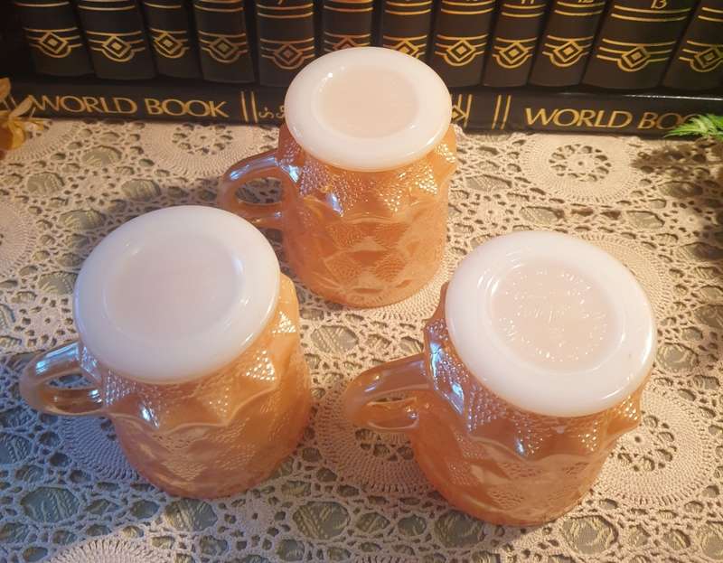 Vintage Anchor Hocking Fire King (3  Coffee Mugs)