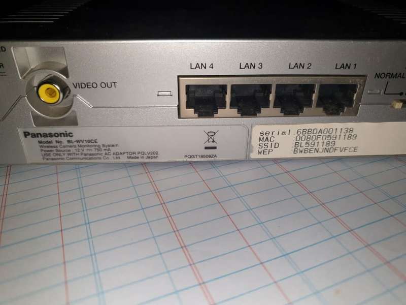Panasonic network DVR Recorder