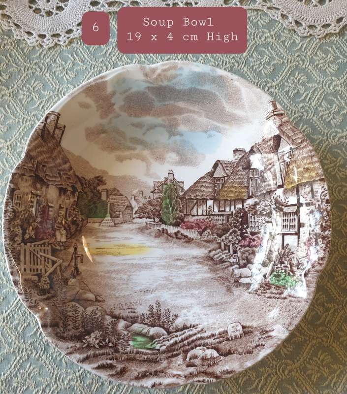 Olde English Country Side Johnson Bros | DINNER SET |  Manufactured 1970-1979 |