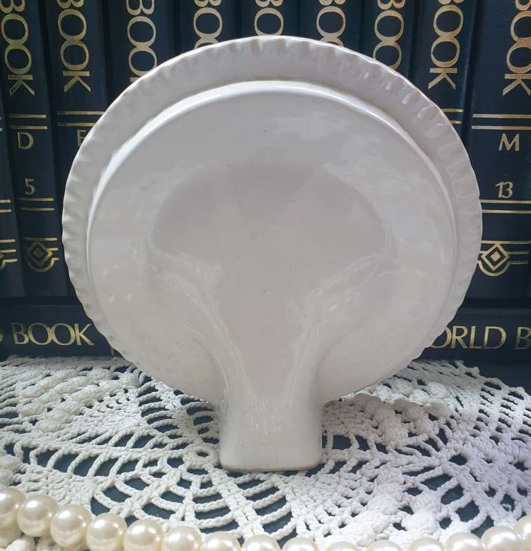 Vintage Round Porcelain Picture Frame | 1980`s |