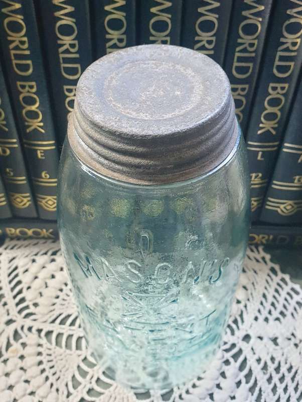 Antique The Marion Jar Mason`s jar Patent Nov. 30th 1858