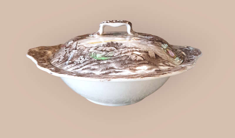 Olde English Country Side Johnson Bros | serving bowl | Manufactured 1970-1979 | 01 |