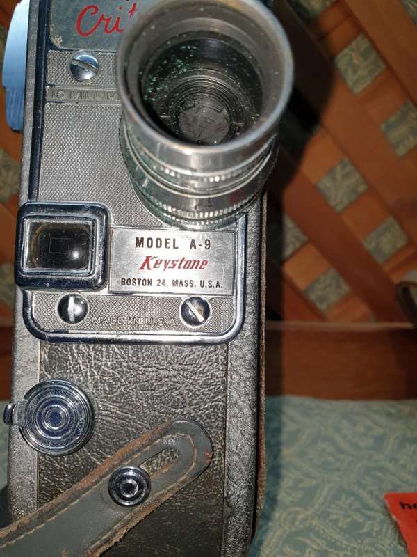 Keystone Continental A-82 16mm Film Projector With Case and camera