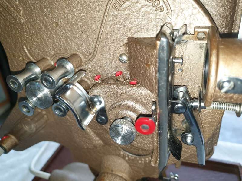 Keystone Continental A-82 16mm Film Projector With Case and camera