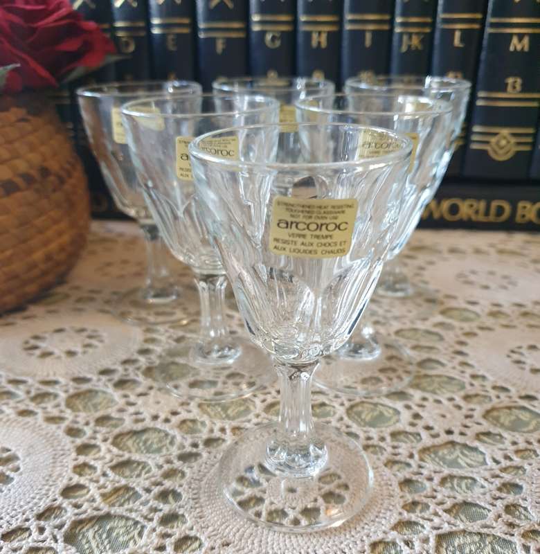 6 STEM GLASSES