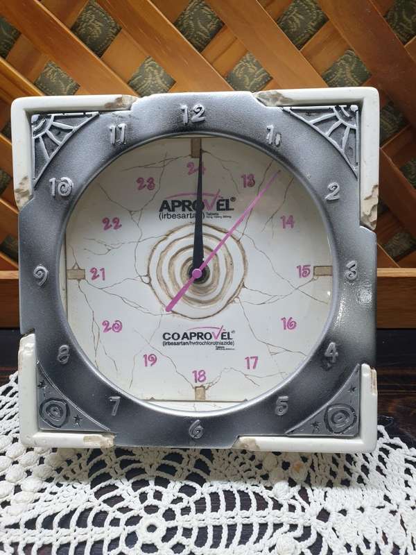 Beautiful ceramic clock.