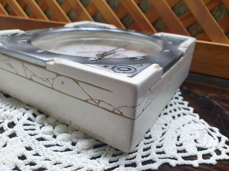 Beautiful ceramic clock.