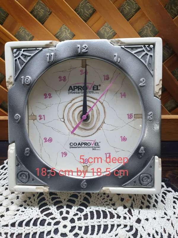 Beautiful ceramic clock.