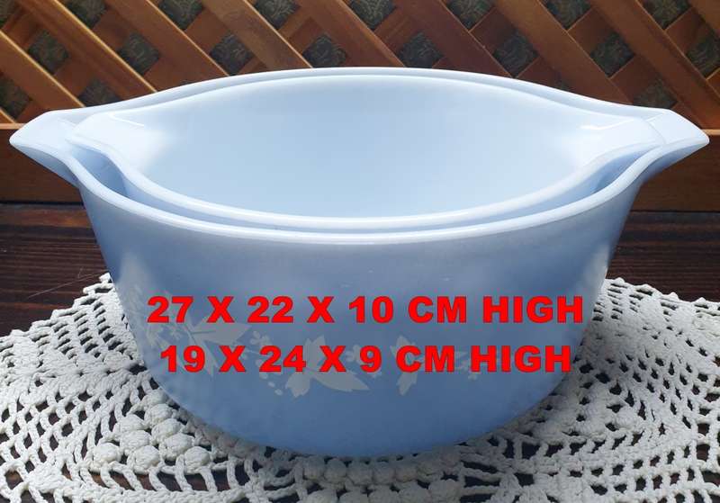2 VINTAGE J&J BOWLS