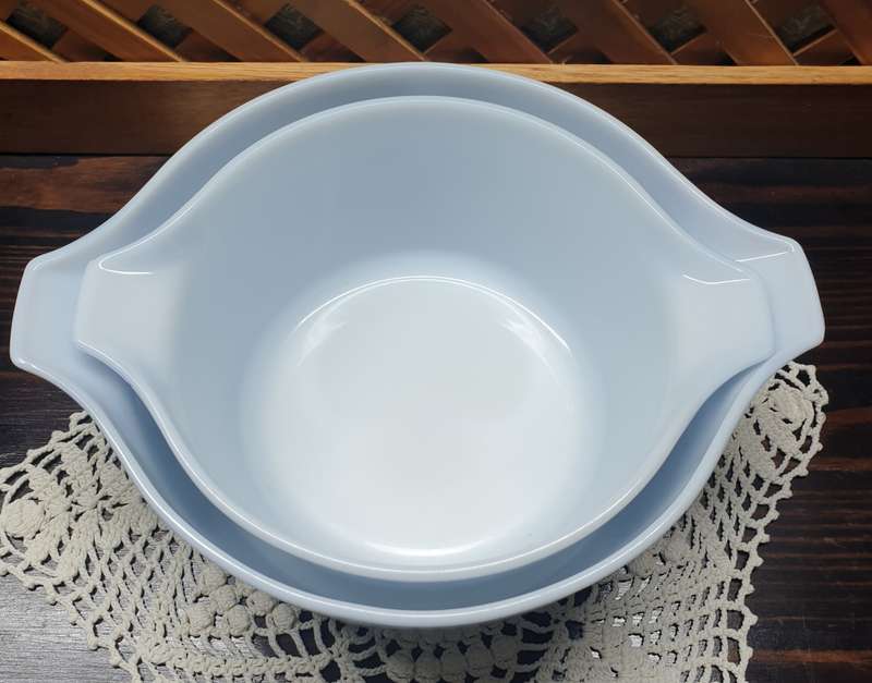 2 VINTAGE J&J BOWLS