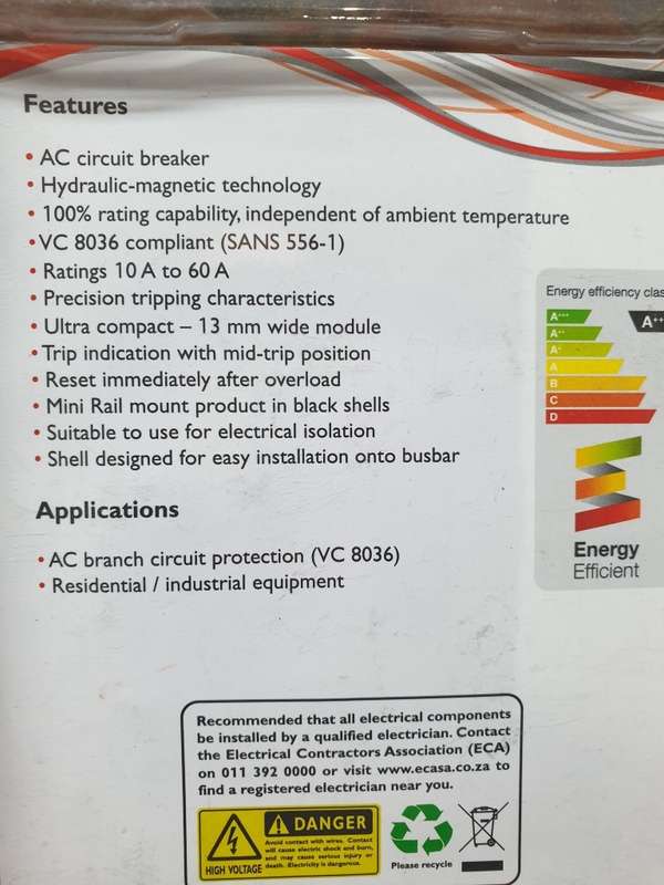 10 Amp Circuit breaker