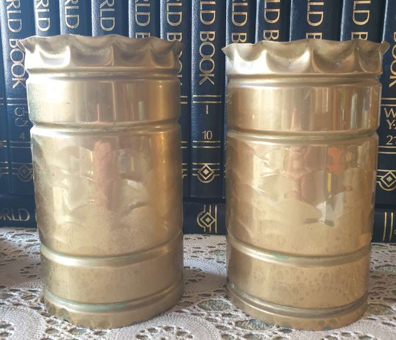 SET OF Brass planters