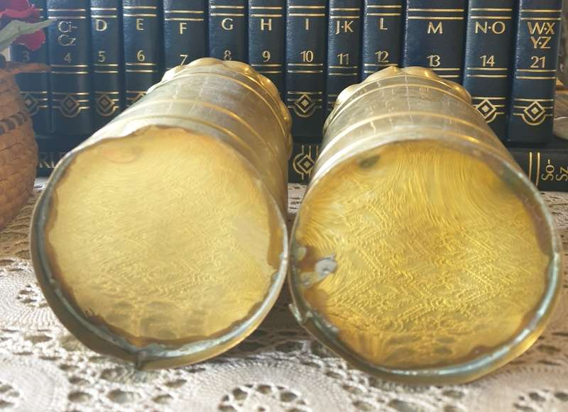 SET OF Brass planters